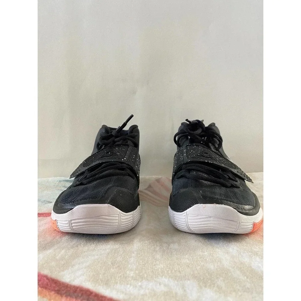 Nike Kyrie 6 Youth Size Athletic US 5.5 Jet Black Lace-Up Sneakers  BQ5599-001